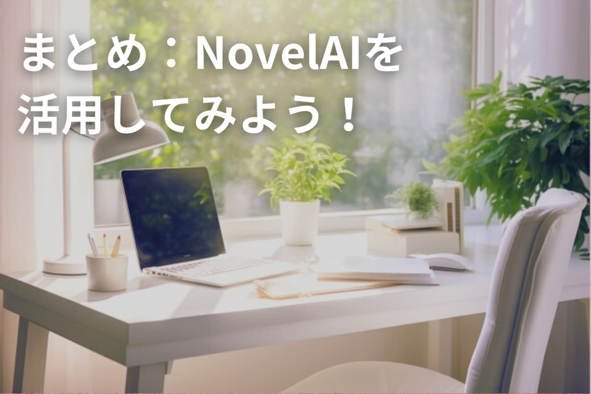 まとめ：NovelAIを活用してみよう！